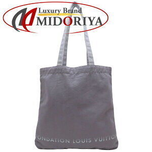 Louis Vuitton Fondation Paris Museum Tote Bag Gray